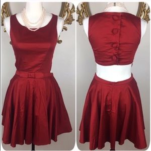 New with tags Show Pony Red Dress Size S